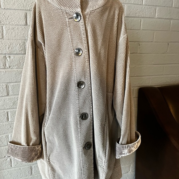 J. Jill corduroy jacket coat. Size XL - Picture 4 of 7